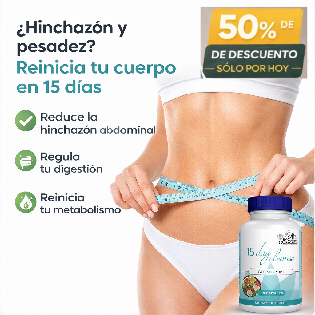 15 Day Cleanse - Transforma tu cuerpo en 15 días