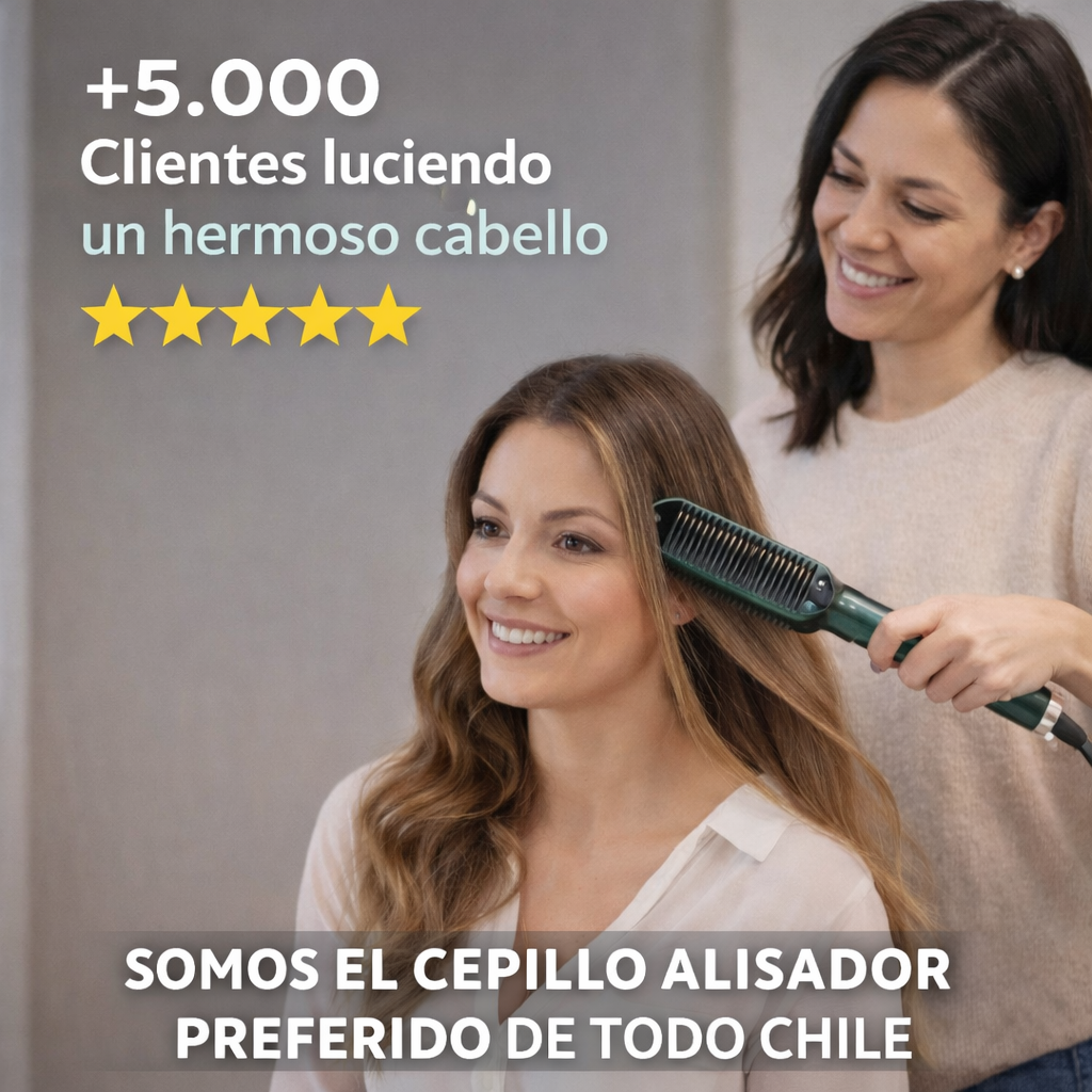 Cepillo Alisador Sleek Bivolt 3 en 1 PRO™
