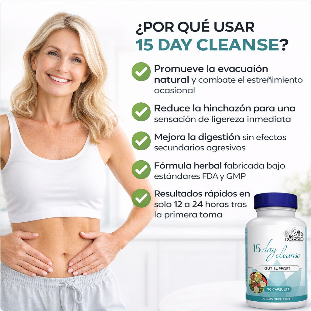 15 Day Cleanse - Transforma tu cuerpo en 15 días